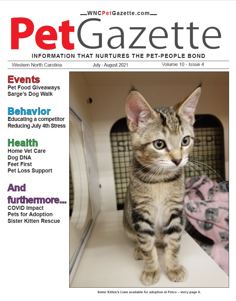 WNC Pet Gazzette Cover